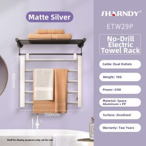 SHARNDY | Heating Intelligent Drill-Free Drying Towel Rack