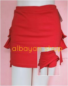 Celana Mini Rok Hotpant Kantong/Mini Rok Kantong