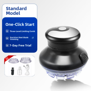 MONLEYTA | Nano Flying Saucer Automatic Self-Service Hair Clipper Mens One Inch Haircut Professional Barber Tool For Lazy People