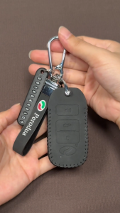 Perodua Alza / MYVI 2022 / Ativa Keyless Remote Leather Car Key Protection Cover