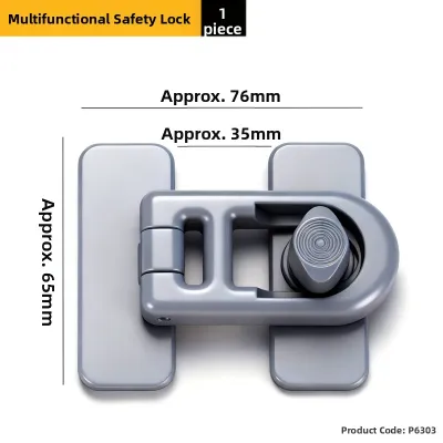 Child Safety Locks Kitchen Sliding Door Latch Prevent Opening Cabinet Door Lock Window Lock Multi-Function Child Protection