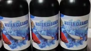 Water Cleaner 250ml Obat Cair Penjernih Air – Bersihkan Air Akuarium & Kolam Ikan