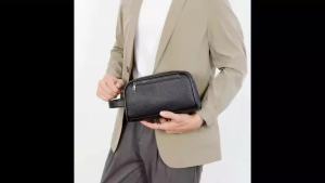 High Quality Soft PU Leather Mens Clutch Bags Fashion Business Clutches Card Pack Phone Coin Purse Wallet Birthday Gift for Men