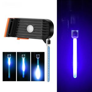 Đèn LED Đuôi Xe Đạp Đèn Hậu Chống Nước Đèn Cảnh Báo Đi Xe Đạp Có Thể Sạc Lại USB Cho Xe Đạp Đường Trường MTB Đèn Pin Cảm Biến Thông Minh