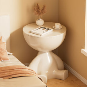 Ahome Coffee Table Simple Bedside Table Dining Bedside Table Simple Center Cream Style Table Multifunctional For Bedroom