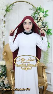 BISA COD Hijab Pashmina Malay Polos Tali Kode BAHA Bahan Kringkel Premium By Ory AjeZas Collection