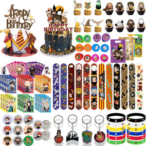 Beast Kingdom | Harry Potter Birthday Party Favors Gifts Gift Bag Slap Bracelets Goodie Bag Pinata Fillers Supplies Perfect Gift Carnival Prizes