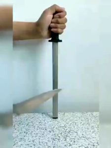 OJIO - Alat Pengasah Asahan Pisau 29cm Dapur Stick Pengasah Pisau Baja Knife Sharpening Stainless Kristal