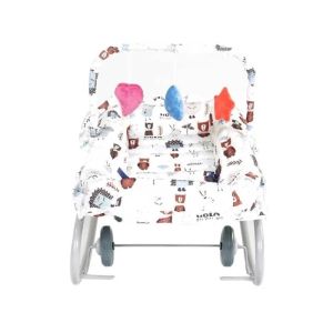 CAMERA เปลโยกรุ่นใหม่ ลาย HOLA พร้อมมุ้ง และของเล่น เปลโยกเด็กแรกเกิด