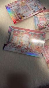 โปสการ์ดลายสัตว์เลี้ยงแสนน่ารัก ขนาด 4x6inch Hologram Postcard - Dessert Party - Diningroom (My heart is fluffy collection)