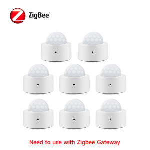iHseno | Tuya Zigbee PIR Motion Sensor Human Infrared Detector Smart Home Security Alarm Voice Control via Alexa Google Smart Life App