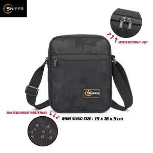 LAZ039) [SCENTED WITH PERFUME] High Quality Waterproof Japan Design Mini SNIPER Bag Sling Bag CrossBody Bag