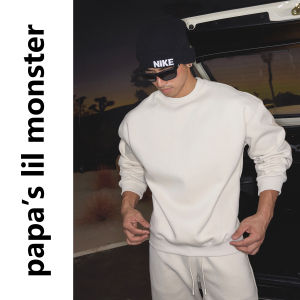 Áo Hoodie Form Rộng Cổ Tròn