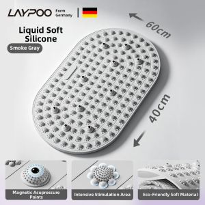 Laypoo | Foot Massager Acupressure Mat Liquid Soft Silicone