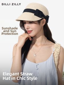 BILLI ZILLY | Sunproof and Face-slimming Straw Hat for Women Summer