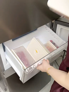 Kotak Penyimpanan Makanan Dengan Penanda Waktu Food Container Transparant Kulkas Wadah Penyimpanan Makanan Serbaguna BPA FREE Kotak Bekal Plastik