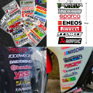 Top Box Stickers for Motorcycle Accessories: Custom Decals for GoPro & Fender