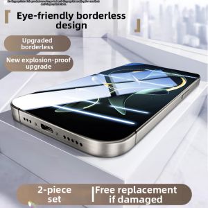 Newyu | Anti-Explosion Blue Light Blocking Full Screen Tempered Film for Redmi