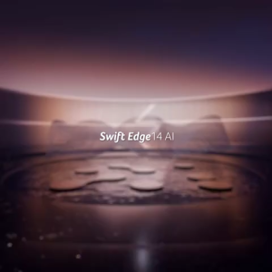 [FREE Portable Monitor] [New <1KG Light Weight Copilot+ PC][Intel Core Ultra 7] Swift Edge 14 AI | SFE14-51T-79J9 14" 3K OLED Display Laptop