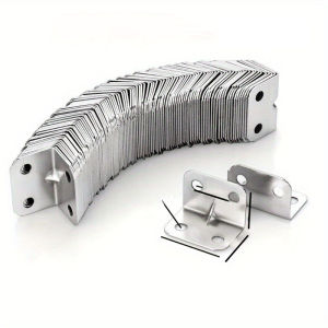 High quality metal corner code bracket 90° corner code laminated furniture board wooden furniture connection cabinet with screws