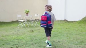 Balo học sinh tiểu học từ lớp 3 đến lớp 6 siêu nhẹ chống gù chống nước cao cấp phong cách âu mỹ