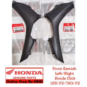 HONDA GENUINE PARTS FRONT GARNISH LEFT AND RIGHT FOR HONDA CLICK 125i V2 AND 150i V2