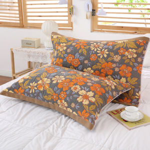 2026 New Pure Cotton Pillowcases Anti-Slip Large Size Adult Student Bedding Pair Set High End Home Use Comfortable Breathable