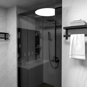 304 Stainless Steel 90° Bathroom Glass Door Hinge Glass Shower Door Hinges Heavy Duty