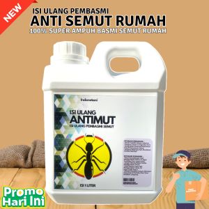 Isi Ulang ANTIMUT | Pembasmi Semut | Pengusir Semut | Semut Rumah | Semut Tanaman | Isi 1 Liter | 100% Super Ampuh