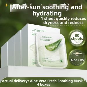 Lucenbase | Aloe B5 Hydrating Soothing After-Sun Repairing Acne-Reducing Pore-Minimizing Mask