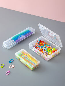 Hộp Đựng Dụng Cụ Dệt Lông Nhỏ Gọn Hộp Đựng Đồ Thủ Công May Vá Dụng Cụ Dệt Lông Dụng Cụ Khâu Dụng Cụ Cầm Tay Hộp Đựng Đồ Trong Suốt