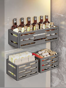 DOOPO | Magnetic Refrigerator Side Organizer Spice Storage Rack