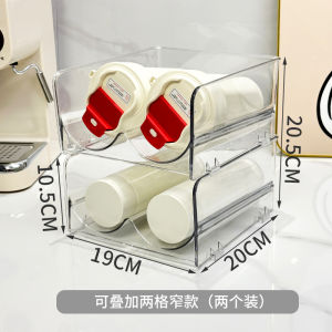 Multi-Layer Transparent Cup Holder Desktop Storage Rack Dustproof Home Cabinet Insulated Mug Organizer Plastic Bathroom Shelf