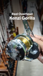 Reel Kenzi GORILLA OVERHEAD High Speed Very Smooth Super Power Drag Stainless Steel OH