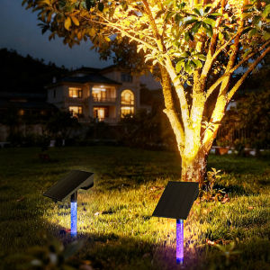 Solar Lights for Outdoor Garden 56LED Landscape Lighting High-Brightness Solar Spotlight for Christmas Halloween Yard Lawn Decor