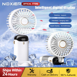 SZX 6000mAh Portable Mini Fan USB Rechargeable Mini Fan Adjustable Cooling Fan Handheld Fan with Battery Display