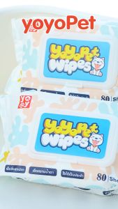 coolpet 🐶 ทิชชู่เปียกสำหรับสัตว์เลี้ยง PetWipes ผ้าเปียก สูตร Seaweed อ่อนโยน ทำความสะอาดง่าย