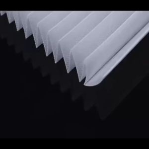 Self-Adhesive Blackout Blinds Pleated Curtains 5 Sizes 60-120cm No Drill Window Shades for Bathroom Office Door