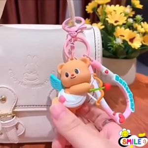 Smile😊พร้อมส่ง💯 พวงกุญแจน้องเนย หมีเนย Butterbear พวงกุญแจน่ารัก น้องหมี บัตเตอร์แบร์ ของแท้ น้องหมีเนย