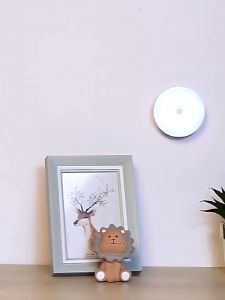 LED Lamp Night Wall Light Lampu Magnetic Lamp Lamp Home Bedroom Stairs Cabinet Wardrobe Children Bedside Night Lights
