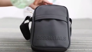 [COD/Local Seller] Essentials Fear of God Sling Bag Cream Black Waterproof For Men For Women Crossbody Messenger Bag