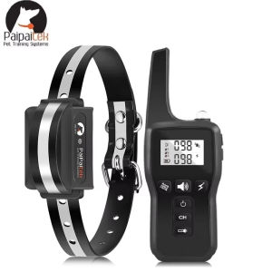 1000m Dog Training Collar with Remote Control Waterproof Electric Collar for All Size Dogs Rechargeable Dog Anti Bark Collar