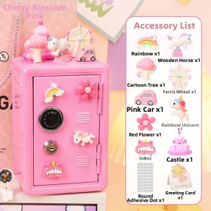 JIANLEXI | Non-removal Savings Box 2025 New Year Snake Childrens Password Piggy Bank