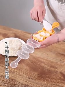 Cetakan Bola Nasi / Rice Ball Shaker Free Centong Nasi / Cetakan Nasi Bulat Bola