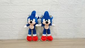 Boneka Super Sonic Blue Ukuran M