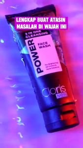 Clorismen Face Wash 3in1: Solusi Mengontrol Minyak dan Mencerahkan Wajah