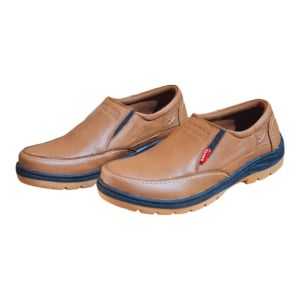 LOZTA Sepatu Santai Pria Slop Selop Slip On Bahan Kulit 100% VOTE 01 Series
