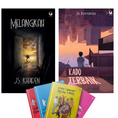 Novel Terbaru JS Khairen Kado Terbaik & Melangkah/Gramedia [Original 100%]