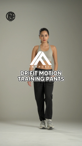 INSPI FIT Dri-Fit Motion Training Pants for Men and Women Reflective with Zipped Pockets Gym Clothes Casual Pantalon