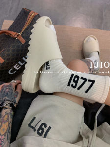 Ijio 1977 Internet Hot Sports Socks Ins Letters Tube Socks Street Basketball Socks Fashion Couple Socks Men and Women